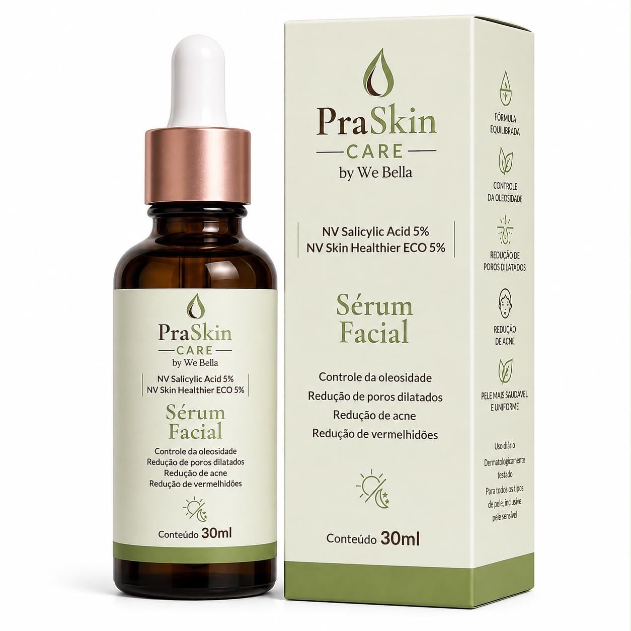 Sérum Facial Antiacne PraSkin Care by We Bella 30ml
