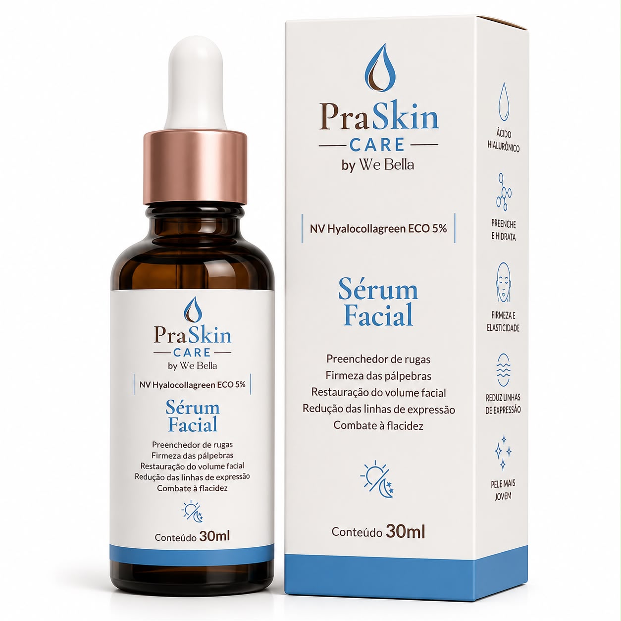Sérum Facial Clareador Nv Cysteamine PraSkin Care by We Bella 30ml - Cópia